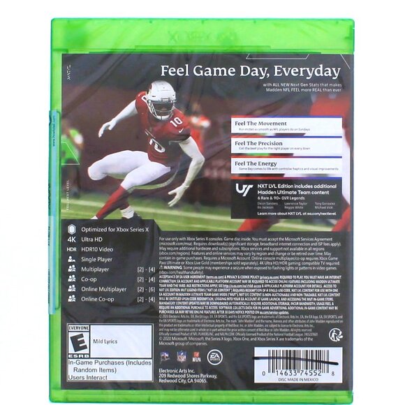 Madden 21 NXT LVL Edition Game for Xbox One - Picture 2 of 2
